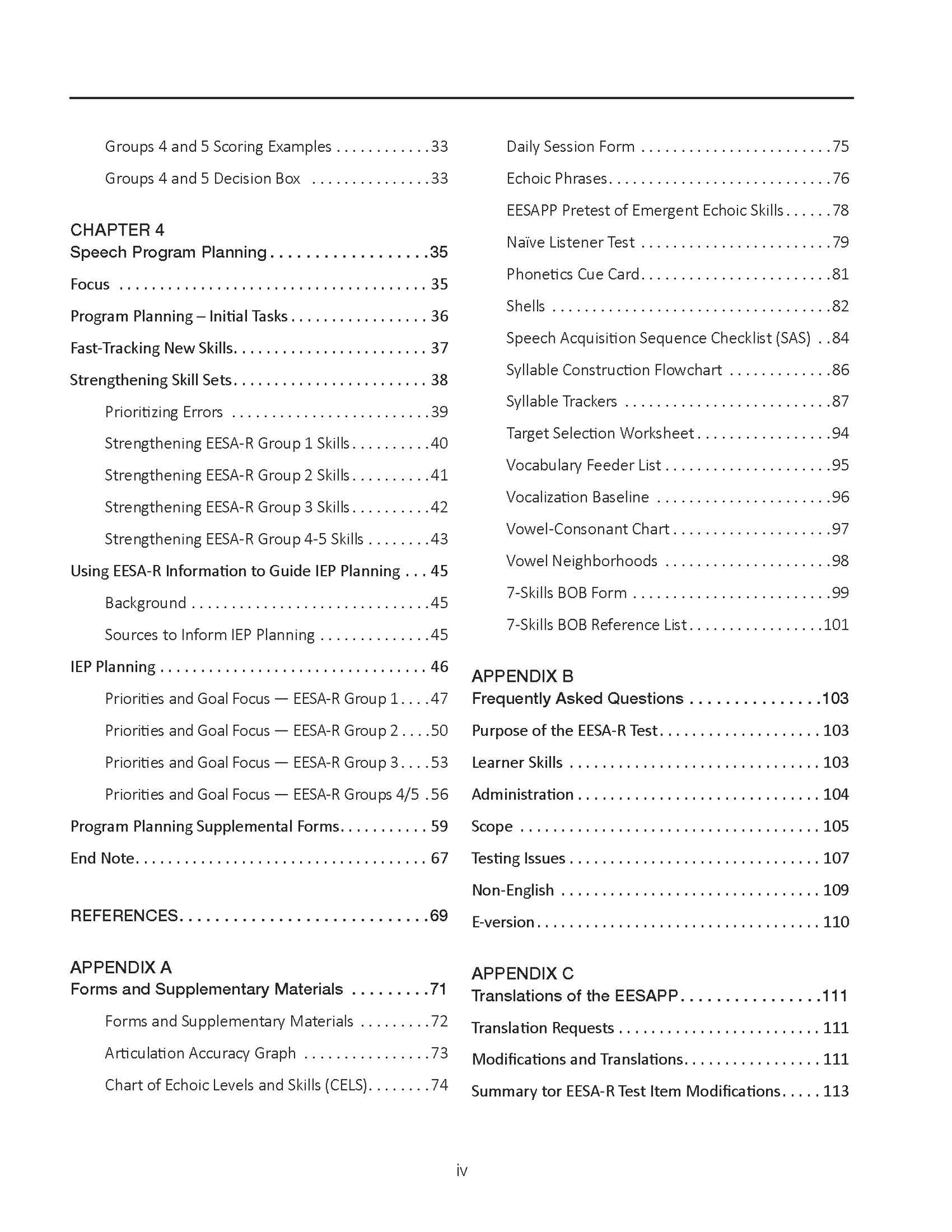EESAPP: Early Echoic Skills Assessment and Program Planner – Set (2nd Edition)
