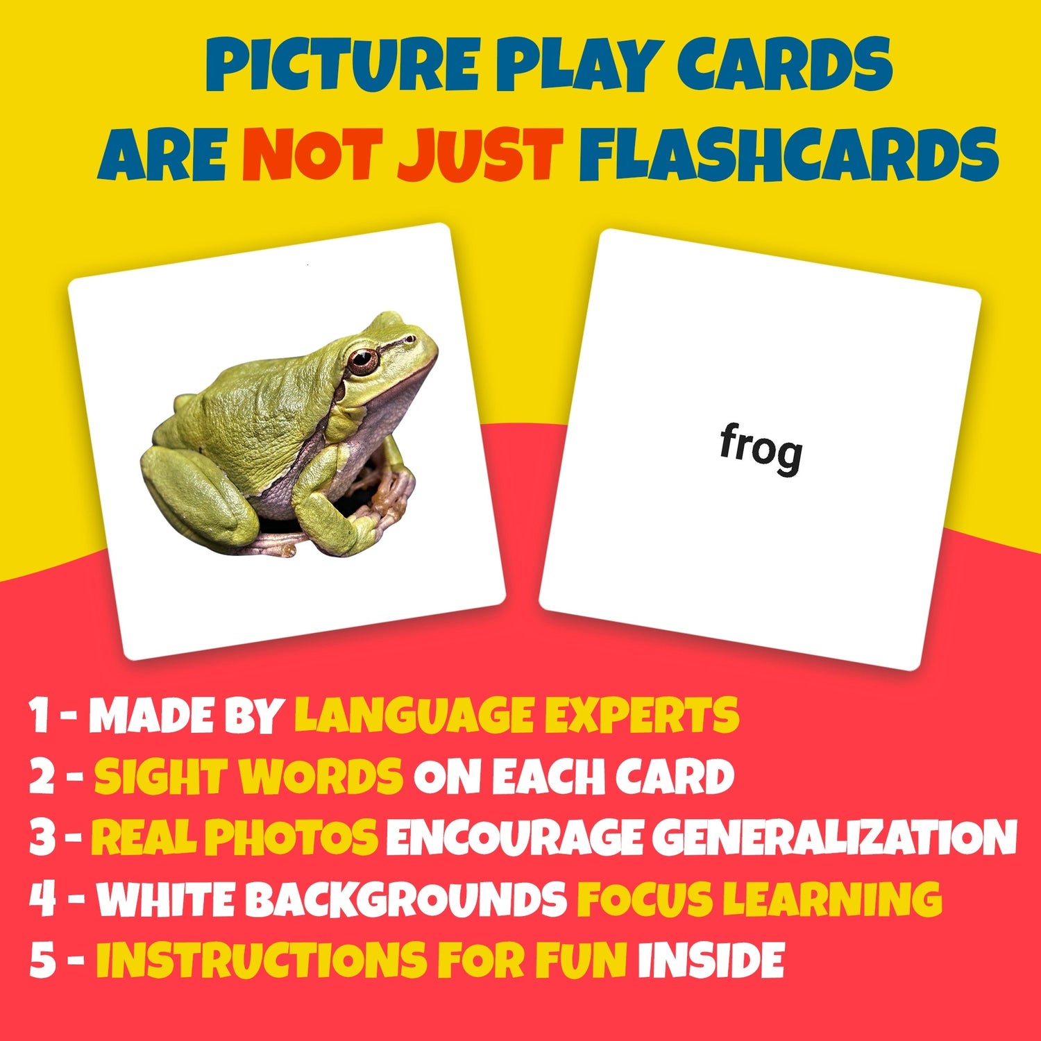 Advanced Nouns Picture Flash Cards