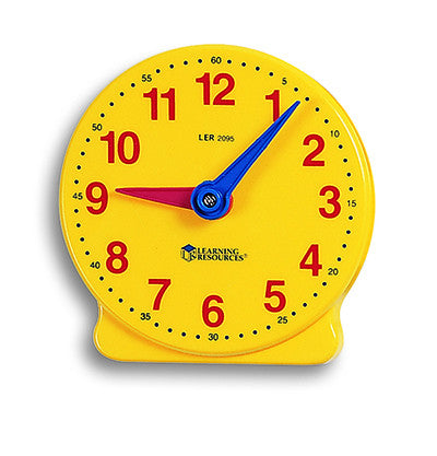 Big Time Learning Clock by Learning Resources for Autistic Children Learning Time ASD Autism Clock