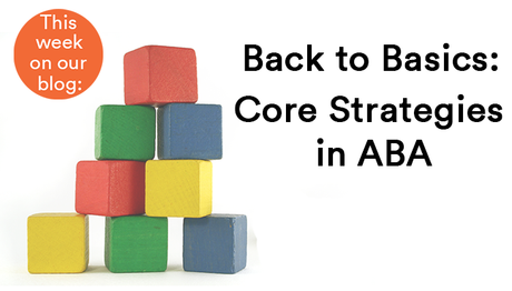 Back to Basics:  Core Strategies in ABA
