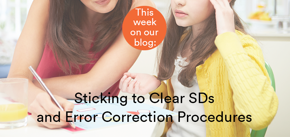 Sticking to Clear Sds and Planning Error Correction Procedures