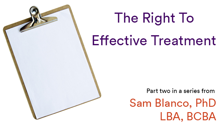 Ethics Part Two: More on the Right to Effective Treatment