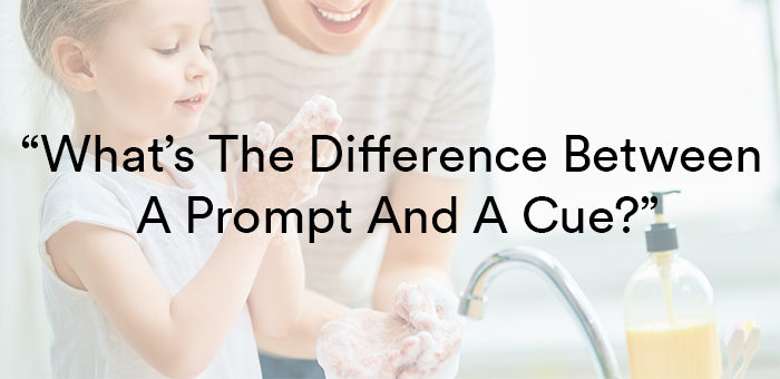 Prompts vs Cues
