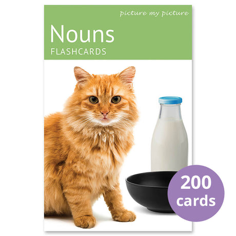 Flashcards Nouns, Body Parts & Adjectives