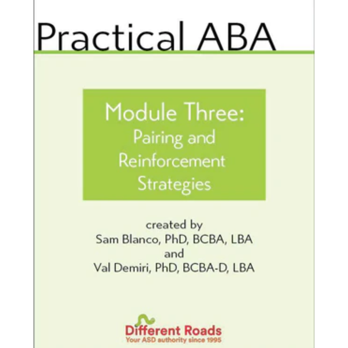 Aba Matching Program Practical ABA: Pairing and Reinforcement Strategies: Digital Download