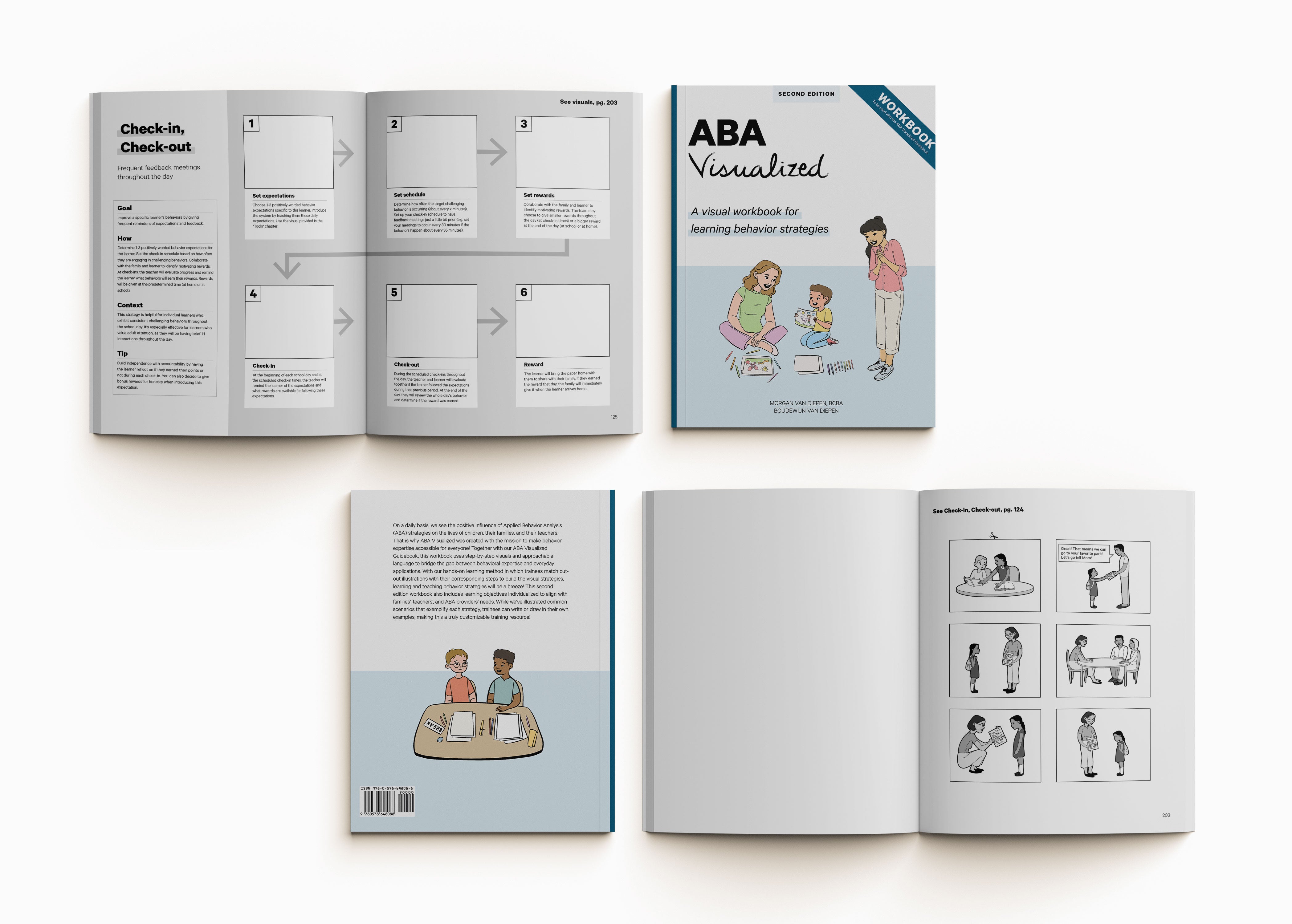 ABA Visualized Workbook 2nd Edition | Behavioral Therapy Book