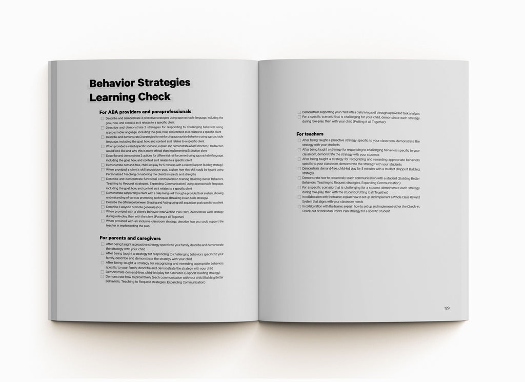 ABA Visualized Workbook 2nd Edition | Behavioral Therapy Book