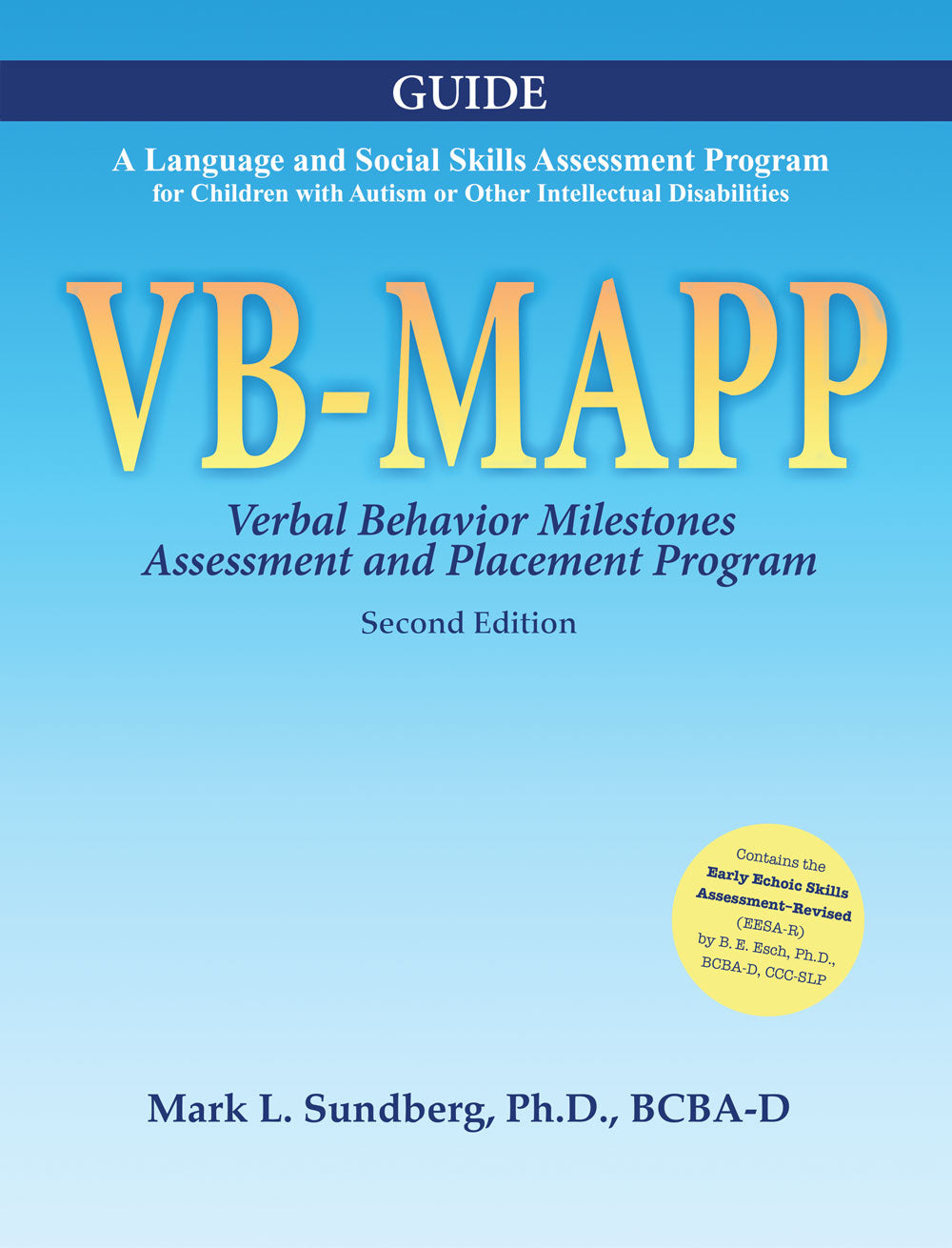 Vb Mapp Writing VB-MAPP Guide Only