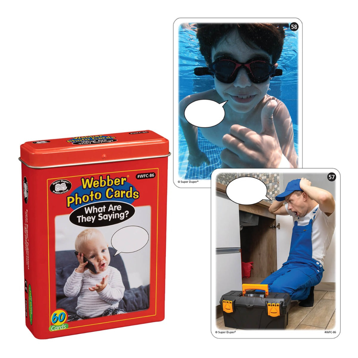 Webber® Photo Cards What are They Saying