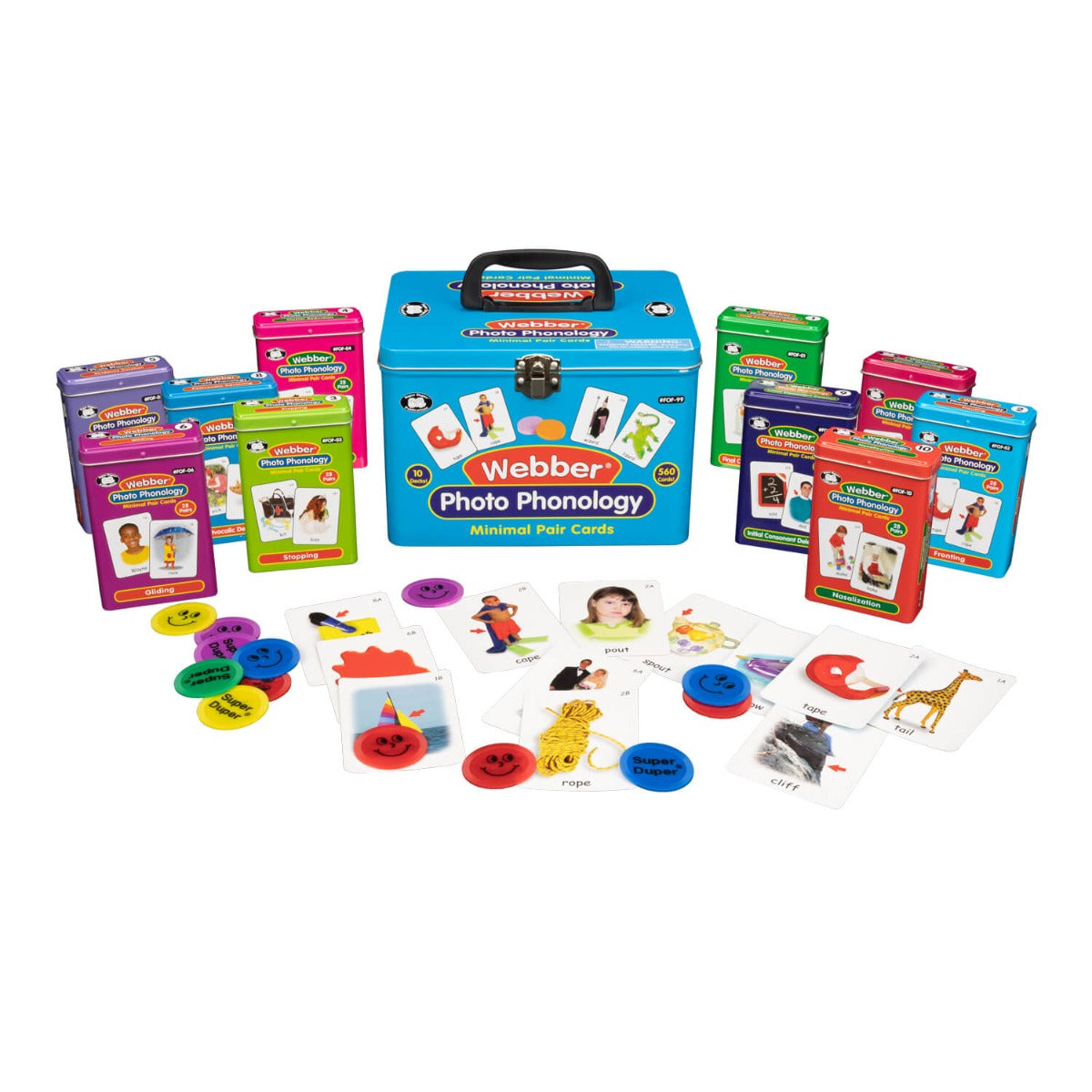 Webber® Photo Phonology Minimal Pair Cards Set