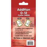 Addition Flashcards, 0-12
