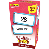 Numbers Flashcards, 0-150