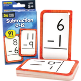 Subtraction Flashcards, 0-12