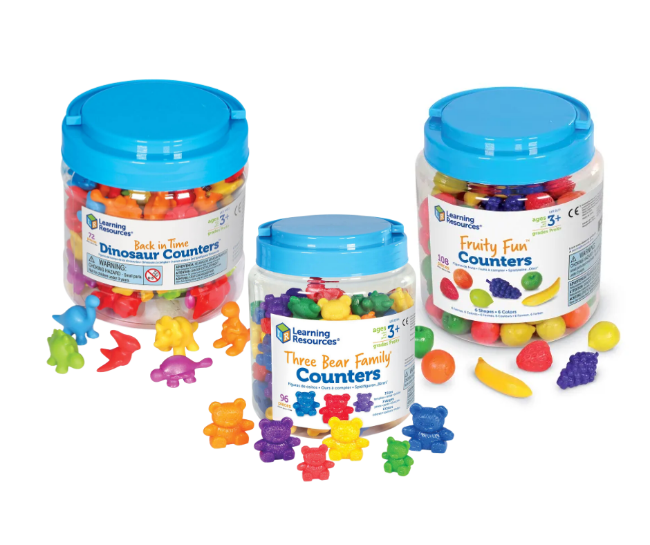 Colorful Counters Bundle | Number-Learning Toys – Different Roads