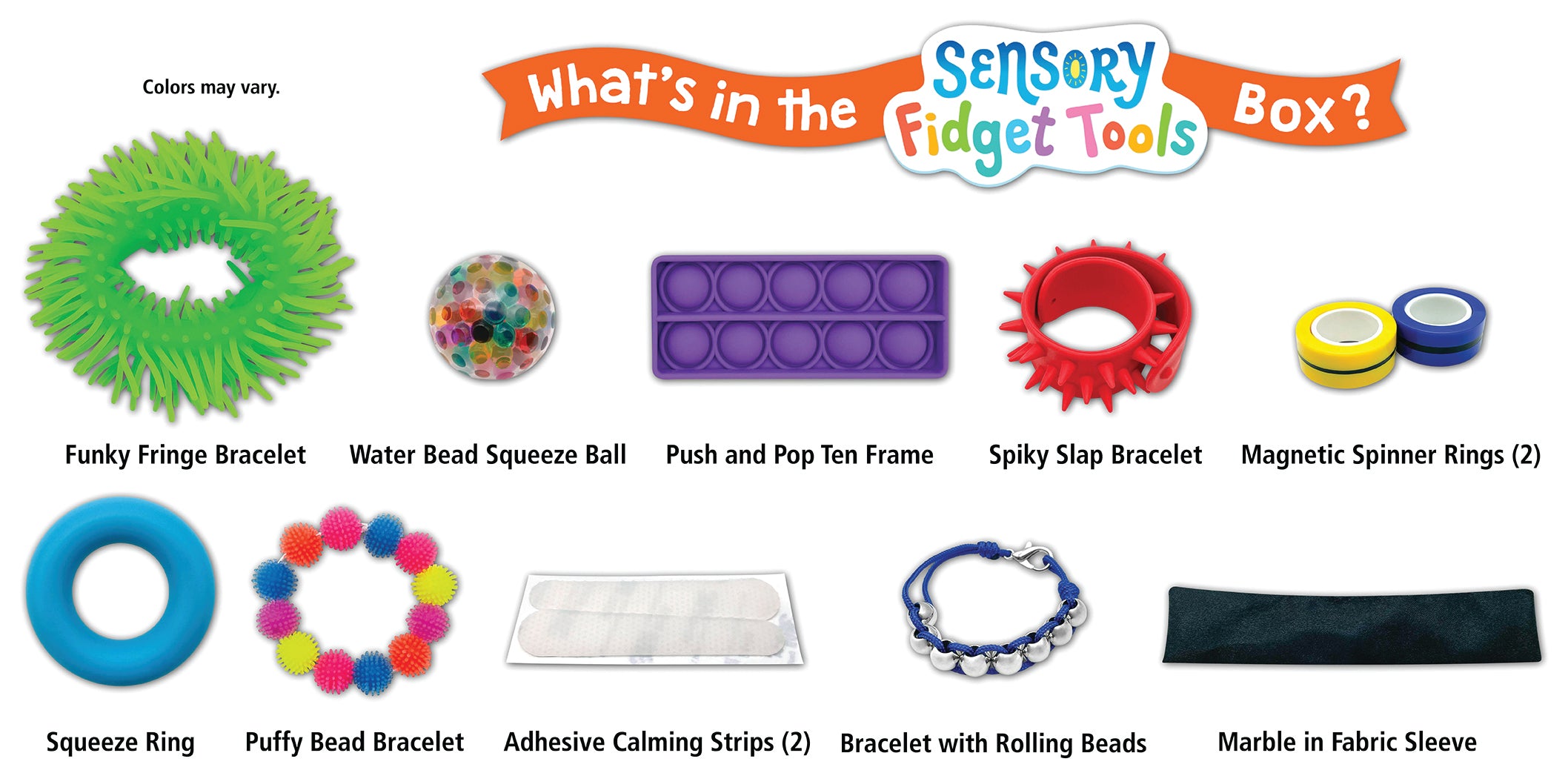 Sensory Fidget Box | Fidget Toy Box Set | Different Roads