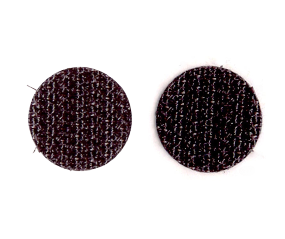Economy 1/2" Hook and Loop Coins Combo: Pack of 40