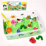 The Very Hungry Caterpillar Sensory Bin