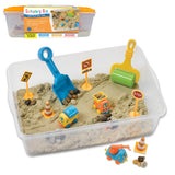 Construction Zone Sensory Bin