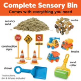 Construction Zone Sensory Bin