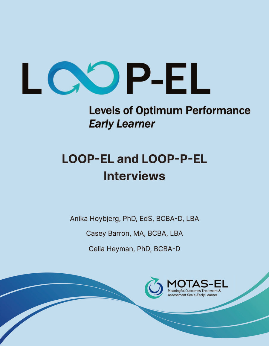 Autism Assessment Tools for Early Learners | MOTAS-EL Bundle ...