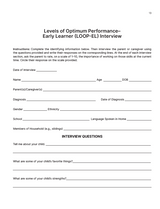 The MOTAS-EL Print Bundle: Guide, LOOP Interviews, and the Scoring Sheets