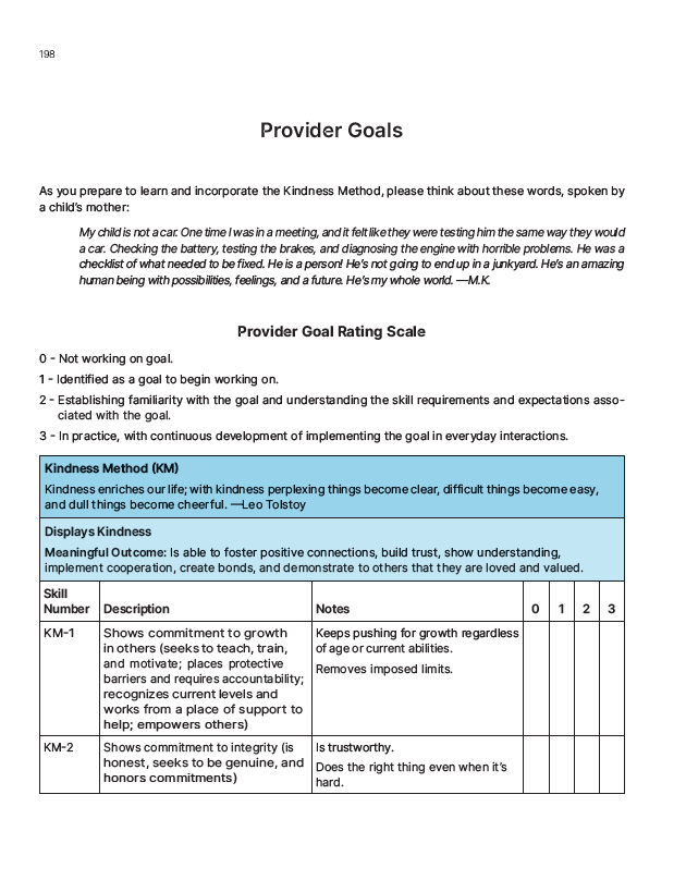 The MOTAS-EL (Meaningful Outcomes Treatment & Assessment Scale Early Learner) Guide