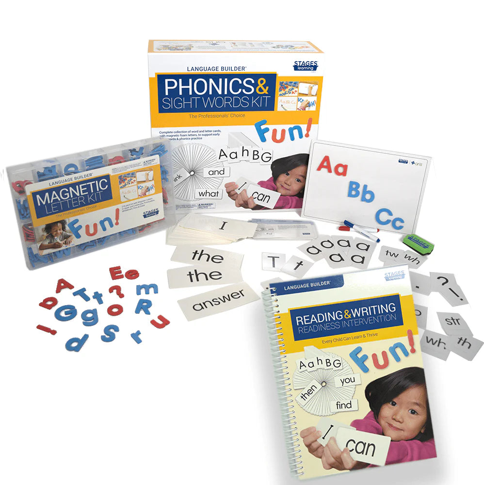 Language Builder: Reading & Writing Readiness Intervention Kit