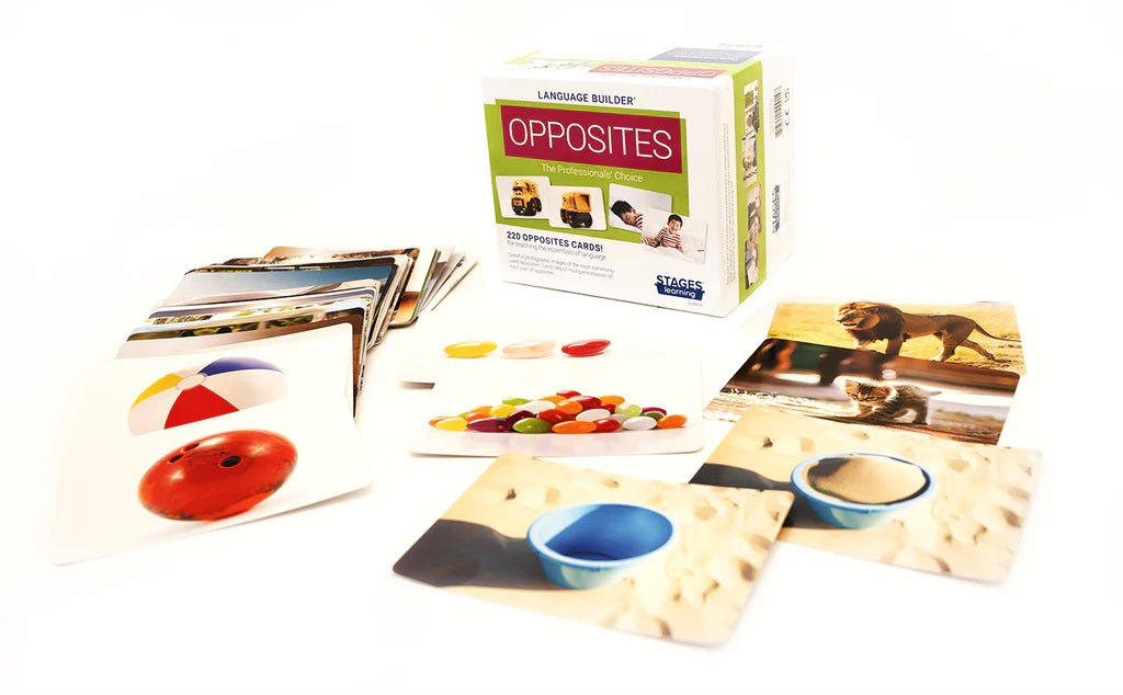 Language Builder Opposites Cards