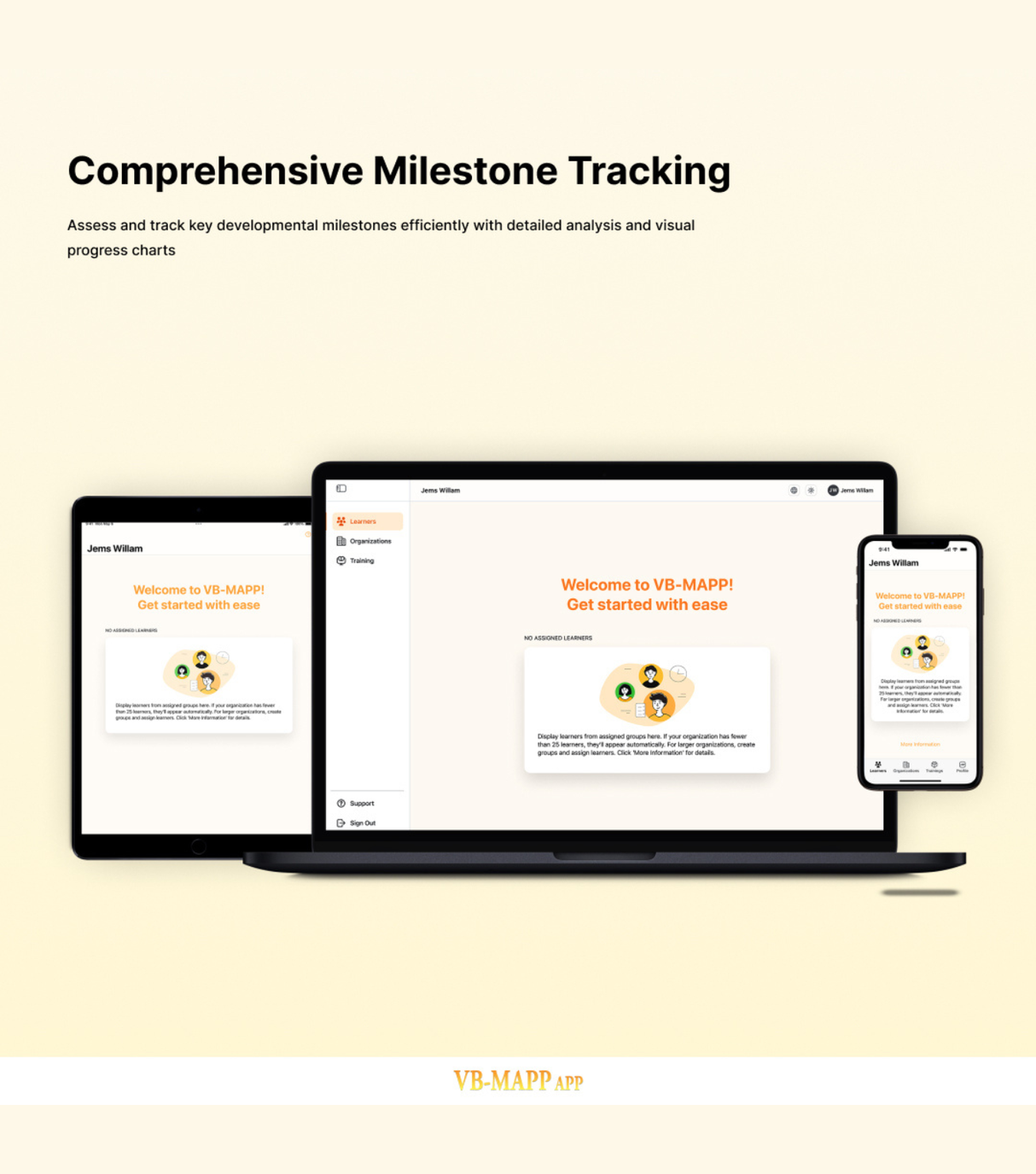 VB-MAPP App for iPhone, iPad and Web