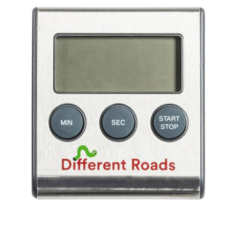 Digital timer for autism special needs classrooms counts forwards and backwards.