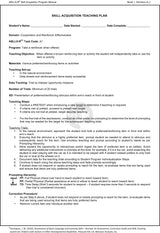 ABLLS-R® Skill Acquisition  Program Manual Set