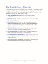 Socially Savvy: The Assessment Protocol with Extended Objectives