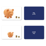 Opposites Flashcards: 40 Opposites Photo Cards