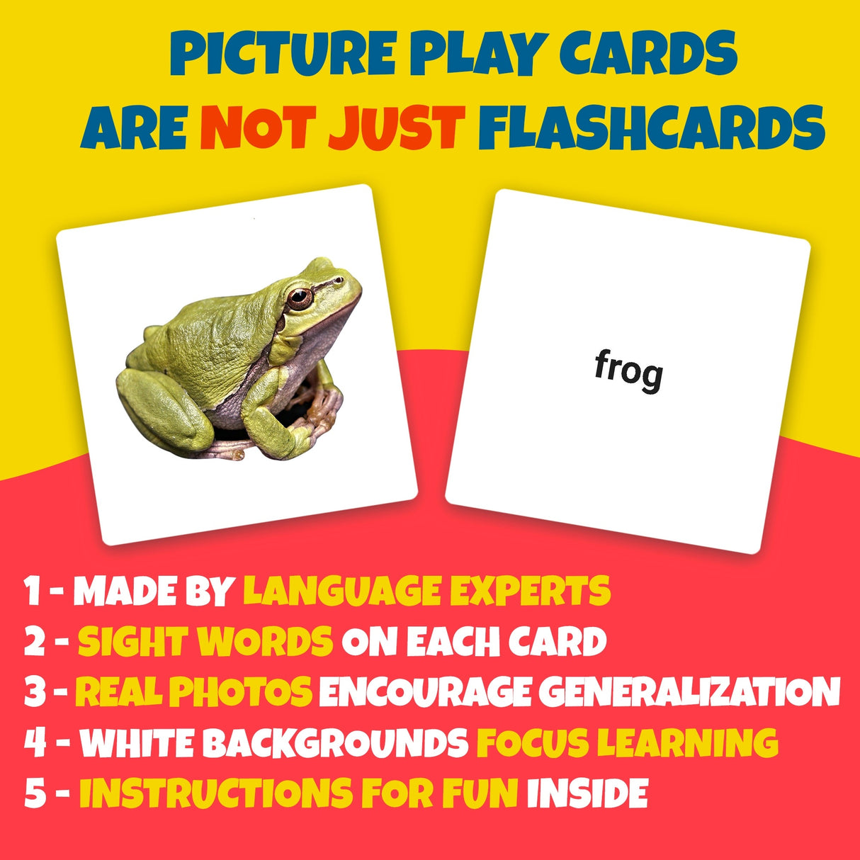 Advanced Nouns Picture Flash Cards