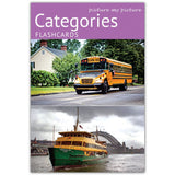 Categories Flashcards: 40 Language Photocards