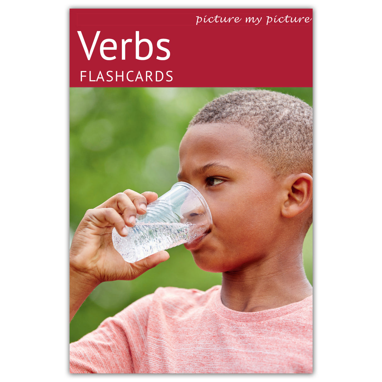 Verbs Flash Cards: 40 Action Photo Language Cards