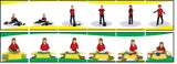 Learning to Sequence: 6-Scene