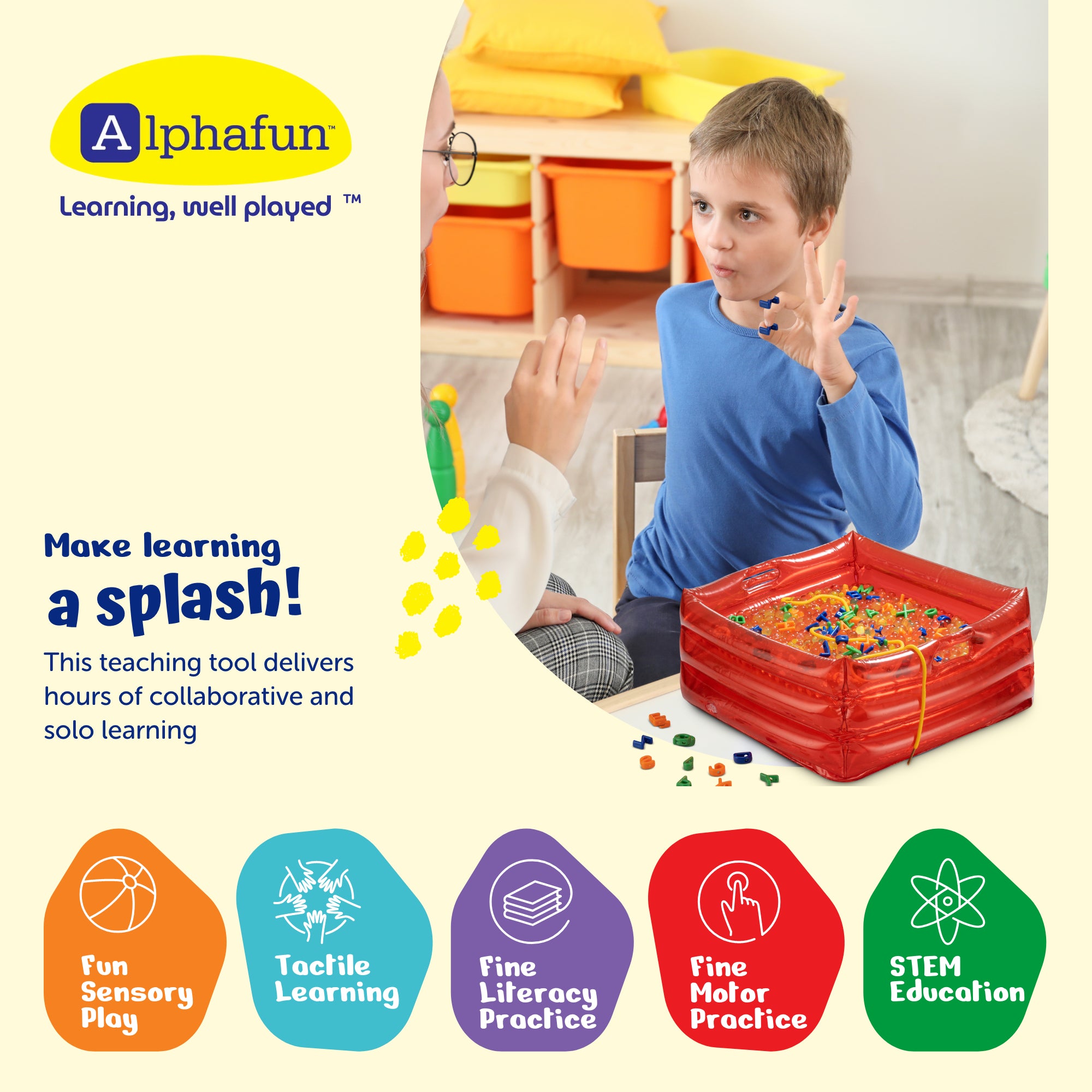 Alphafun Multisensory Alphabet Pack for Autism