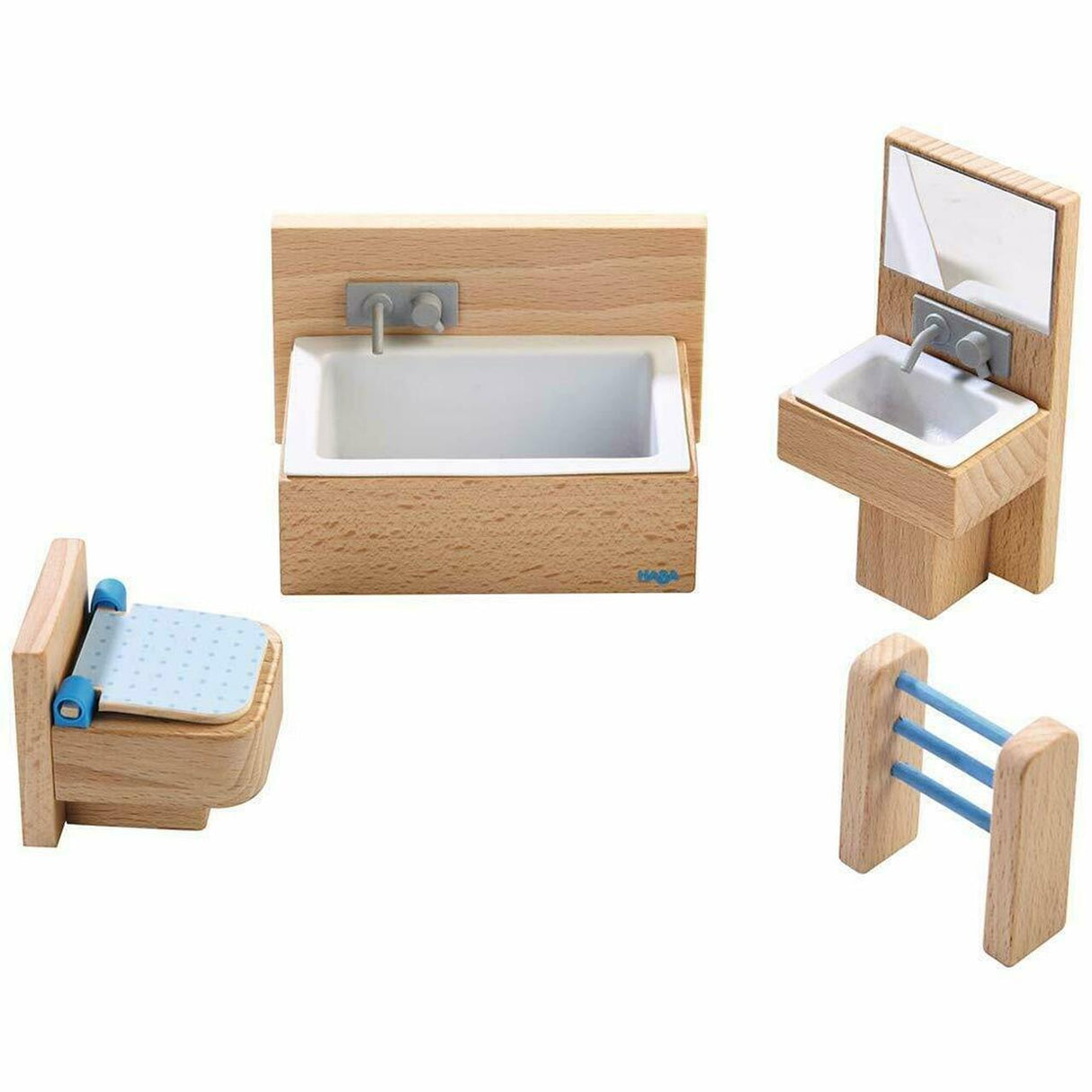 Doll House Bathroom Furniture Set