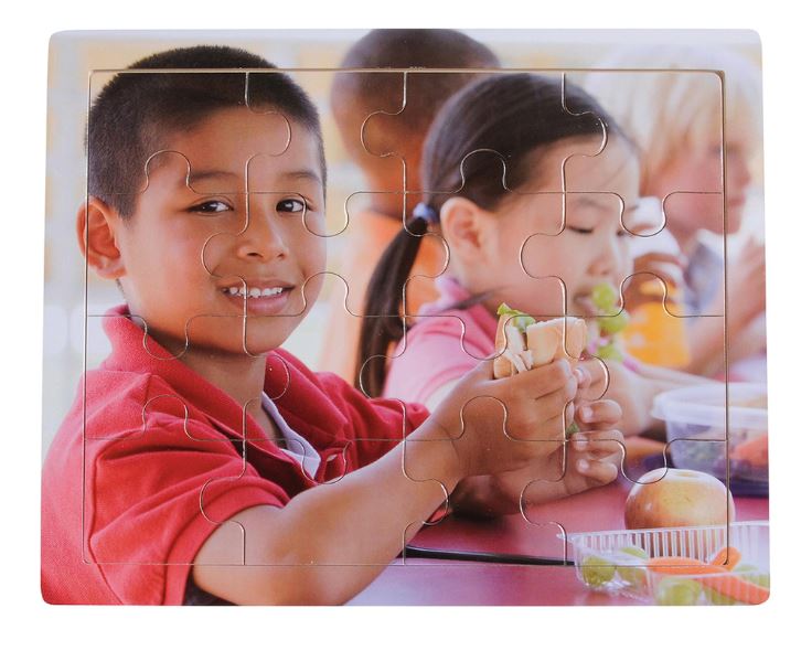 Healthy Habits Wooden Puzzle