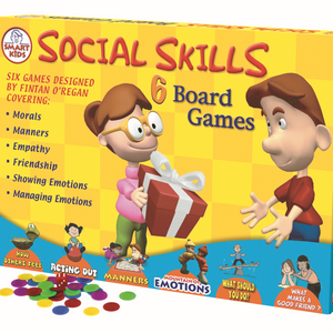 Social Skills Set of 6 Board Games