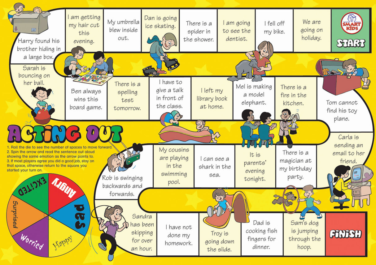 Social Skills: Set of 6 Board Games