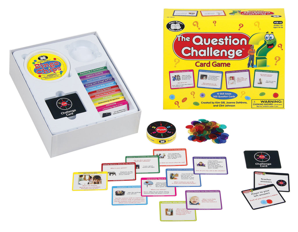 The Question Challenge Card Game | Question Game Cards – Different Roads