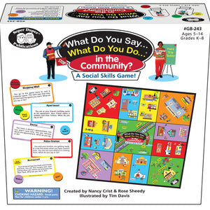 What Do You Say? What Do You Do? In the Community