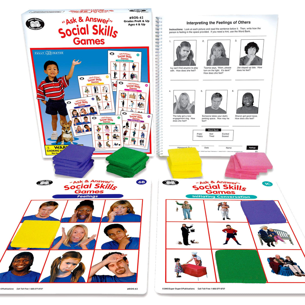 Ask and Answer Games to Teach Social Skills | Different Roads