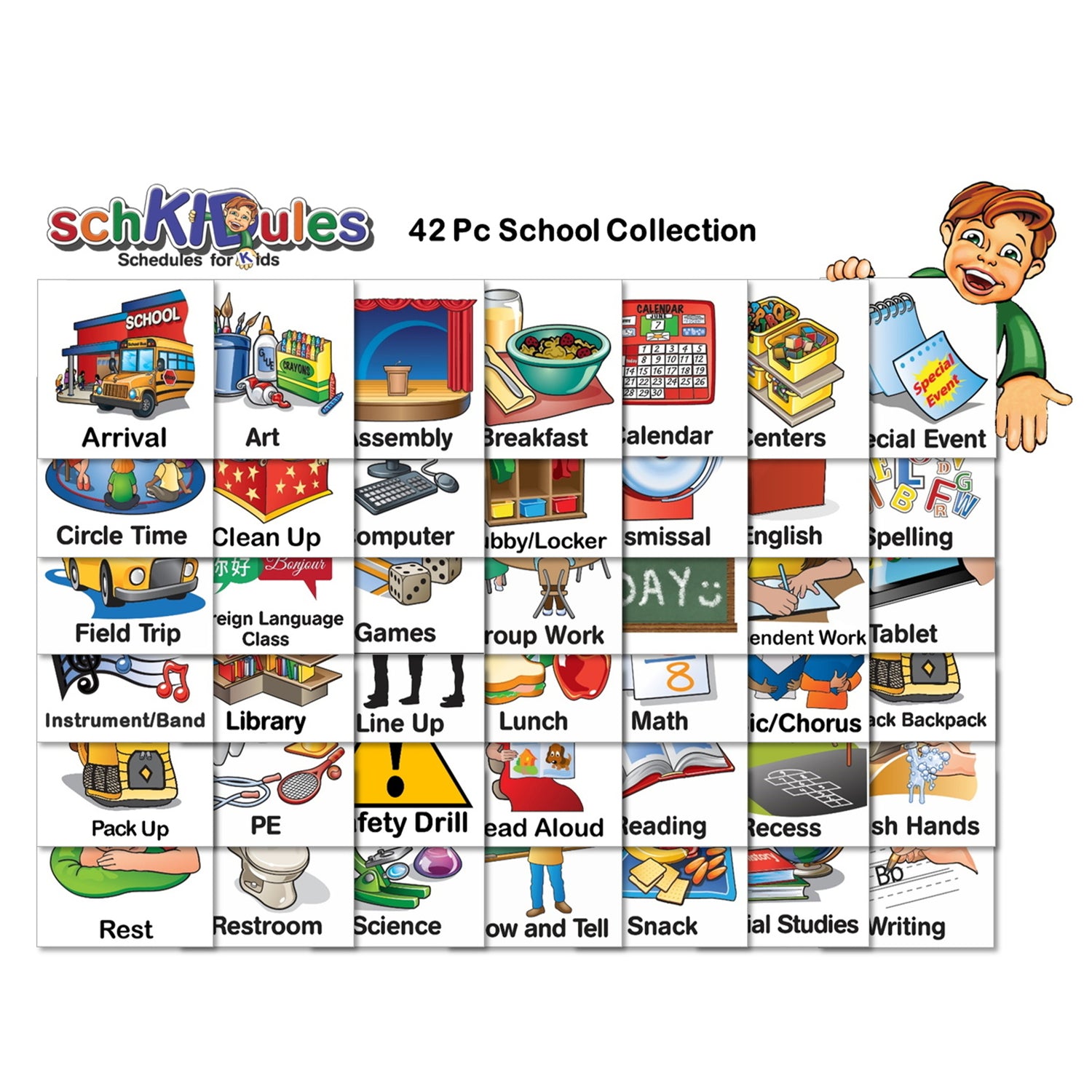 SchKIDules 2-in-1 School Bundle