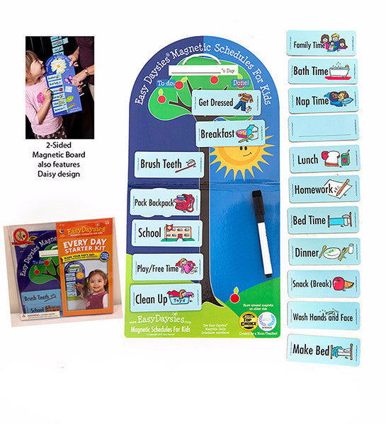 EasyDaysies Magnetic Schedule for Kids