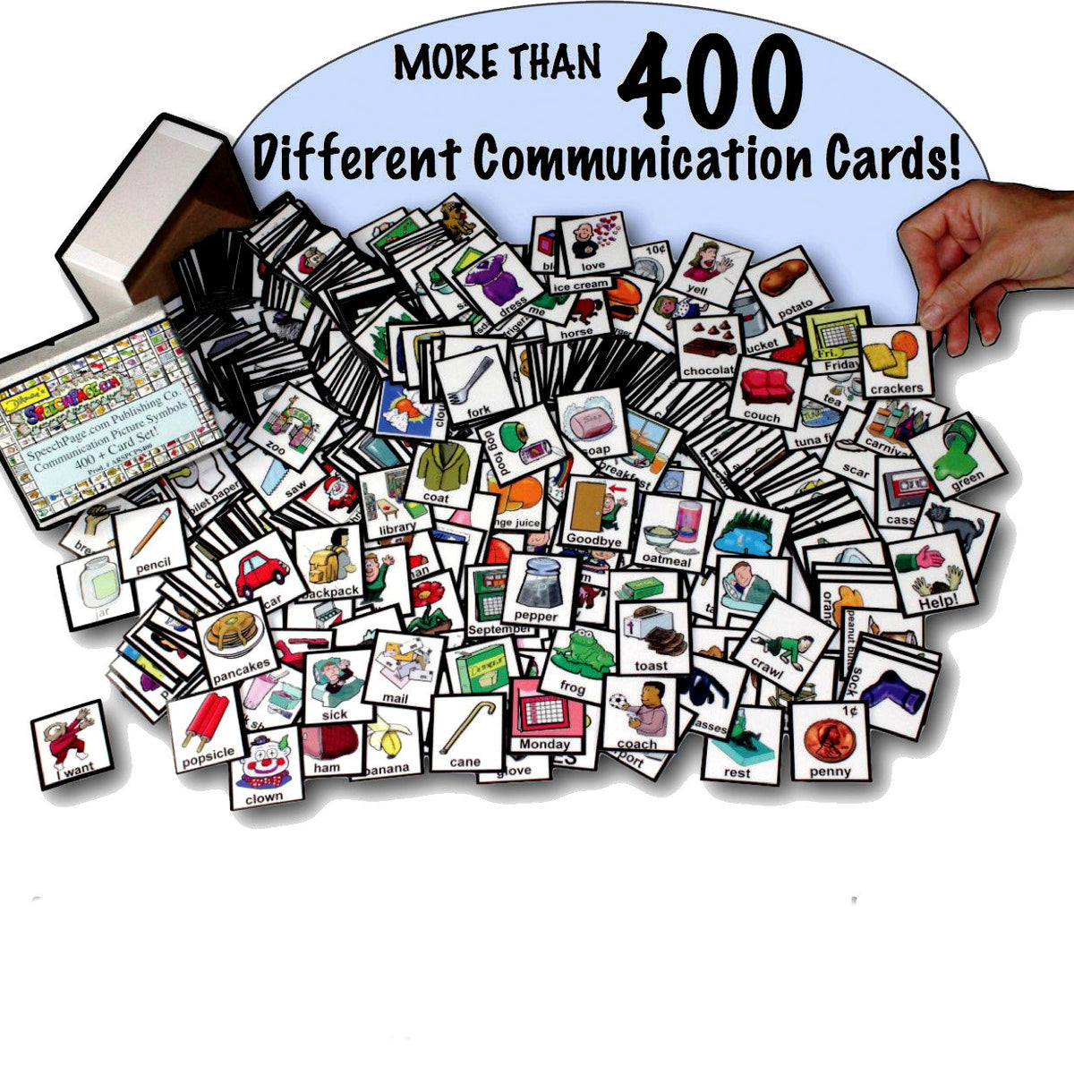 Communication Picture Symbol Cards | PEC Cards for Autism