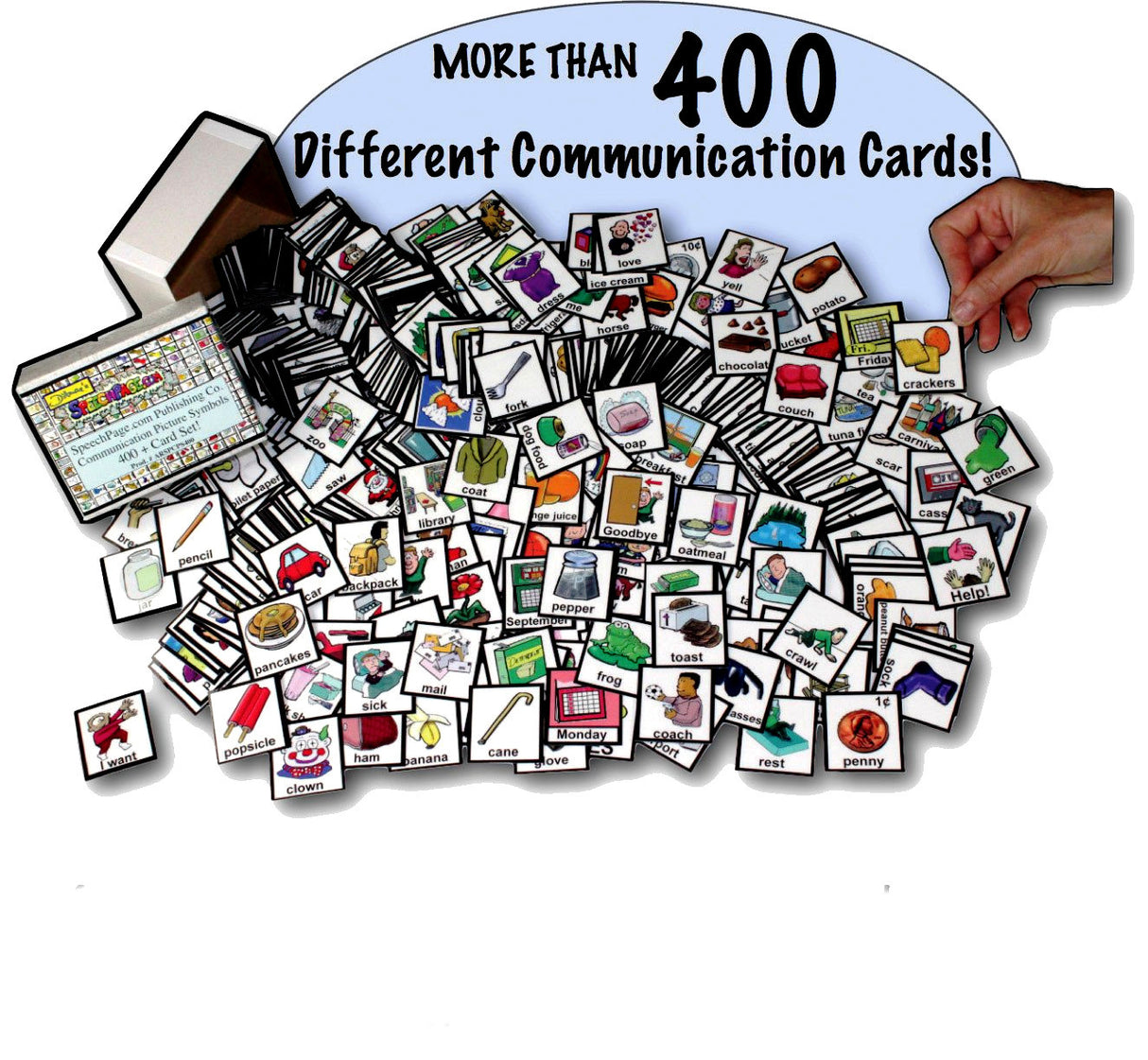 Communication Picture Symbol 400+ Card Set