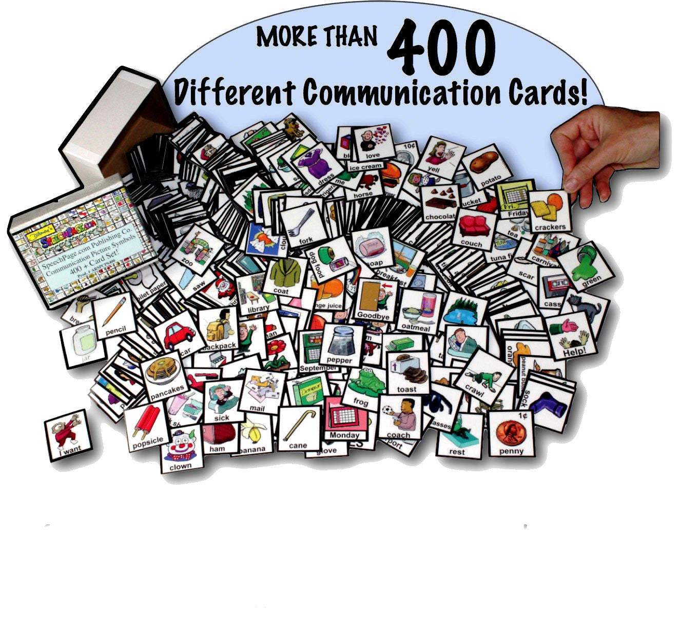 Communication Picture Symbol 400+ Card Set